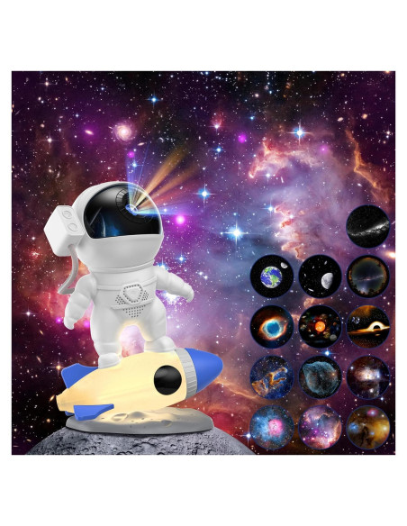 Proyector de Galaxia FlyEagle BL-HJ07 con 13 Discos HD