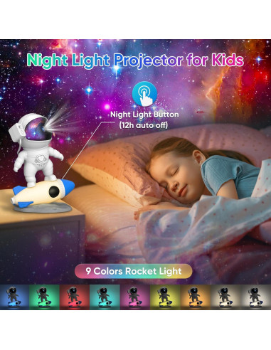 Proyector de Galaxia FlyEagle BL-HJ07 con 13 Discos HD