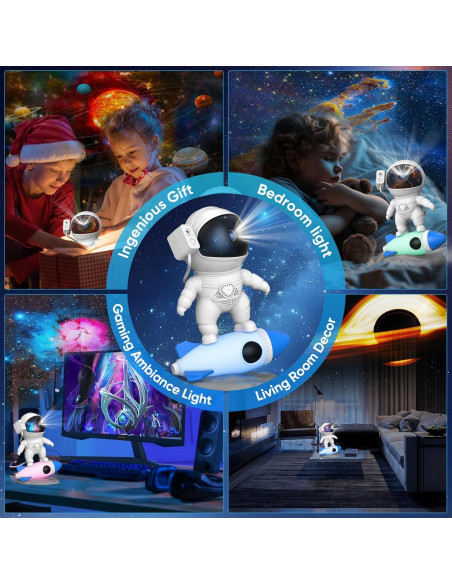 Proyector de Galaxia FlyEagle BL-HJ07 con 13 Discos HD