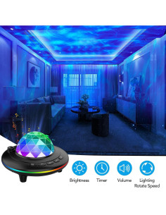 Proyector Estelar Mycket con Altavoz Bluetooth y Control Remoto 2