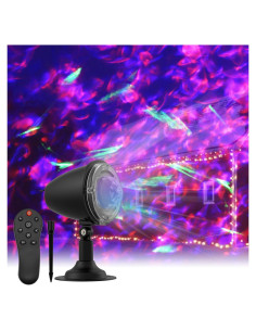 Proyector de Luz Aurora SOMKTN - Impermeable 10 Colores