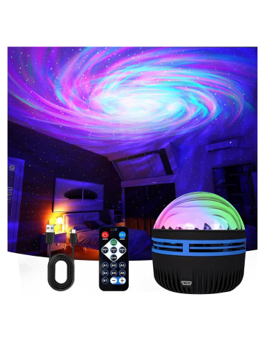Proyector de Galaxia MAXROCK HDT-B con Control Remoto 10cm