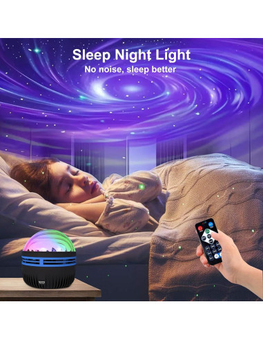 Proyector de Galaxia MAXROCK HDT-B con Control Remoto 10cm