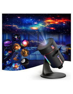 Proyector de Estrellas VanSmaGo DWB-01 con Luz Nocturna 7 Colores
