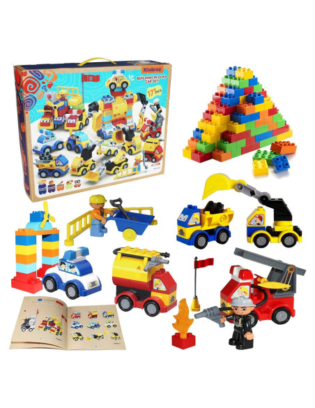 Set de Bloques de Construcción Klobroz 171 Piezas Educativos