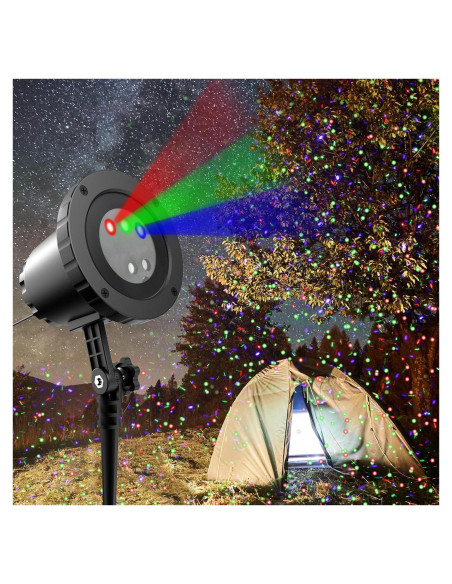 Proyector de Luces Lásers AIRIVO 3 Colores Impermeable