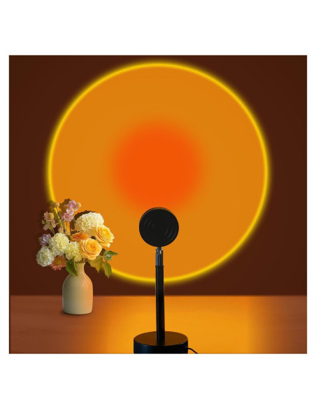 Lámpara LED de Atardecer Easeking EL-USB01 Proyector USB