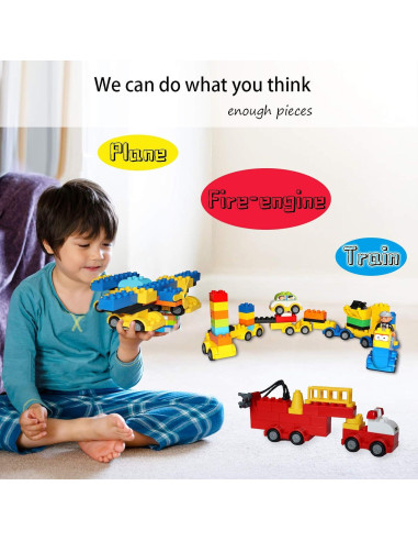 Set de Bloques de Construcción Klobroz 171 Piezas Educativos