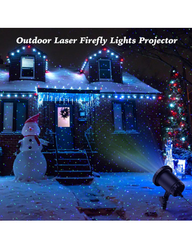 Proyector de Luces Lásers AIRIVO 3 Colores Impermeable