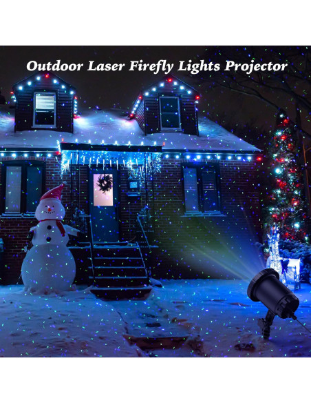 Proyector de Luces Lásers AIRIVO 3 Colores Impermeable