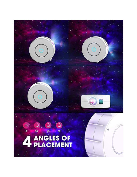 Proyector de Estrellas Galaxia SHENZHEN SK24 Control APP