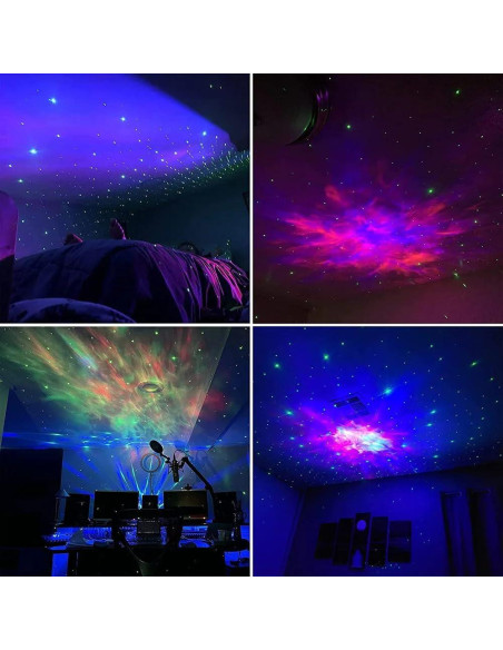 Proyector de Estrellas Dsonail AS-01, Luz Nocturna Infantil