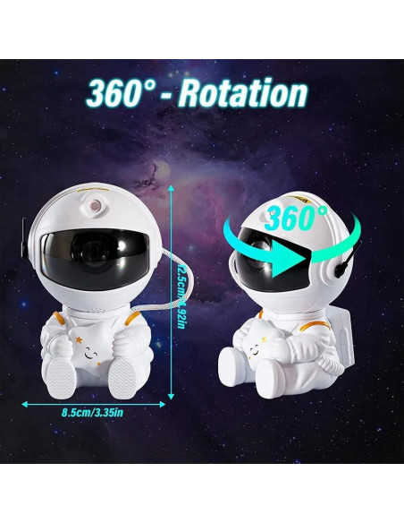 Proyector de Estrellas Dsonail AS-01, Luz Nocturna Infantil