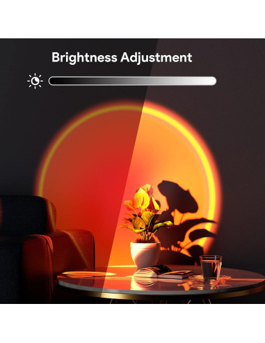 Lámpara de Proyección de Atardecer Winawing LED 180