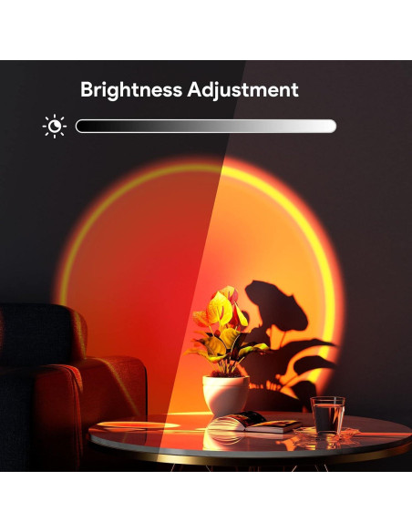 Lámpara de Proyección de Atardecer Winawing LED 180