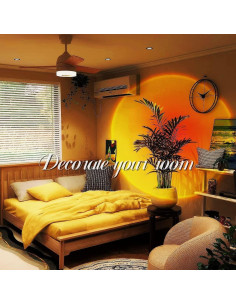 Lámpara de Atardecer LED JIMEI SUNLAMP-P 10x10 cm 2