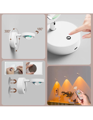 Proyector de Luz del Atardecer OSYZMGS Inalámbrico Recargable