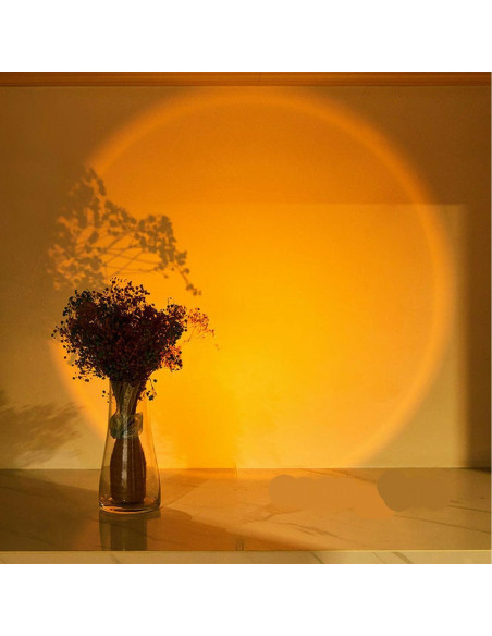 Proyector de Luz del Atardecer OSYZMGS Inalámbrico Recargable