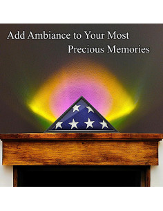 Lámpara de Ambiente LED AlyMack - Proyector de Luz RGB 5cm 2