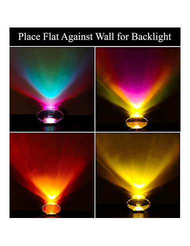 Lámpara de Ambiente LED AlyMack - Proyector de Luz RGB 5cm