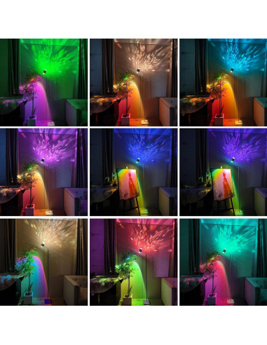 Lámpara de Proyección LED Suanti ZX-D-02 16 Colores 720