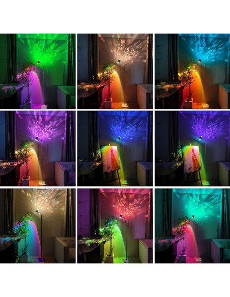 Lámpara de Proyección LED Suanti ZX-D-02 16 Colores 720