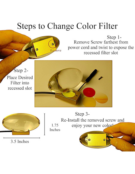 Lámpara de Ambiente LED AlyMack - Proyector de Luz RGB 5cm