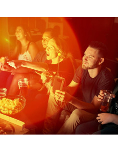 Luz Nocturna Proyector de Atardecer Alipis USB 13 Modos 2