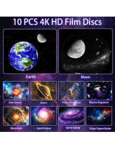 Proyector de Estrellas VanSmaGo DWB-01 con 10 Discos 2