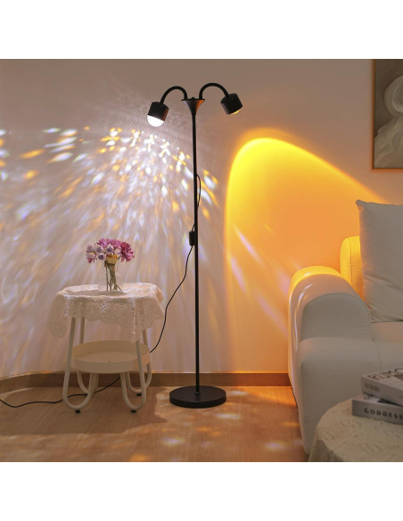 Lámpara de Proyección de Pie RaGiBow 3D Atardecer y Olas