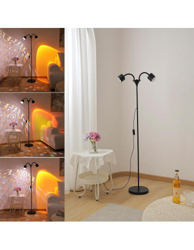 Lámpara de Proyección de Pie RaGiBow 3D Atardecer y Olas