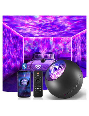Proyector de Luz Galáctica COOLNIGHT con 210 Modos y Bluetooth