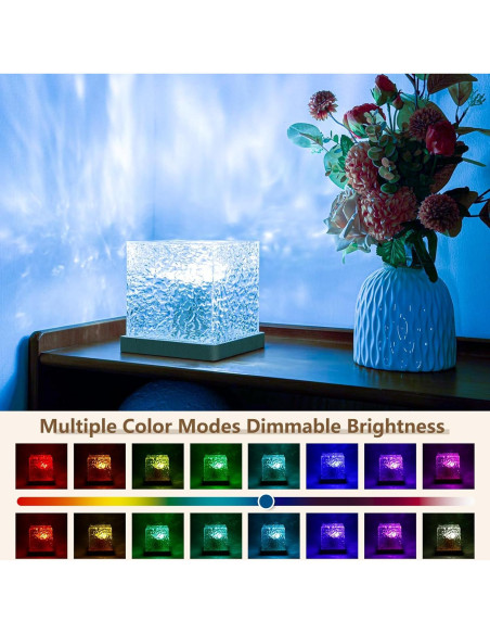 Proyector de Luz Nocturna Uonnet 16 Colores Control Remoto