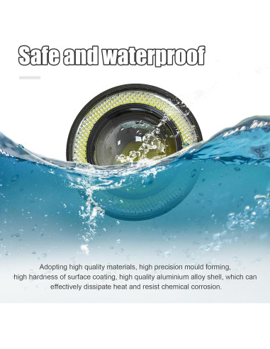 Luz de Niebla Angel Eye Dickno 30W Verde 2.5" Universal