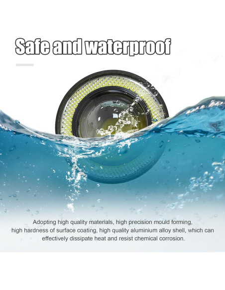 Luz de Niebla Angel Eye Dickno 30W Verde 2.5" Universal