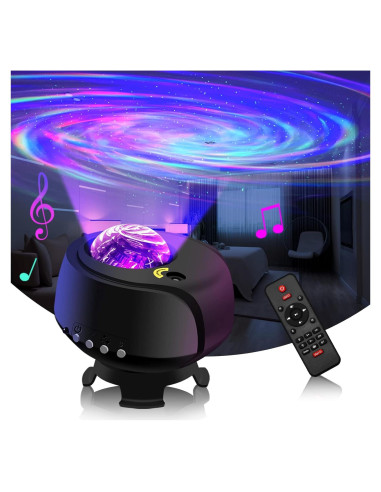 Proyector de Estrellas FLITI con Nebulosa y Control Remoto