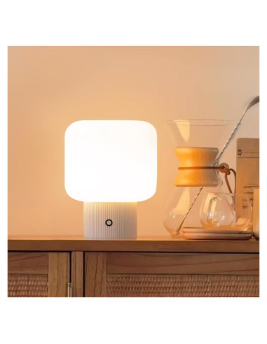 Lámpara de Hongo Magcharm Blanca Recargable 5W LED Regulable