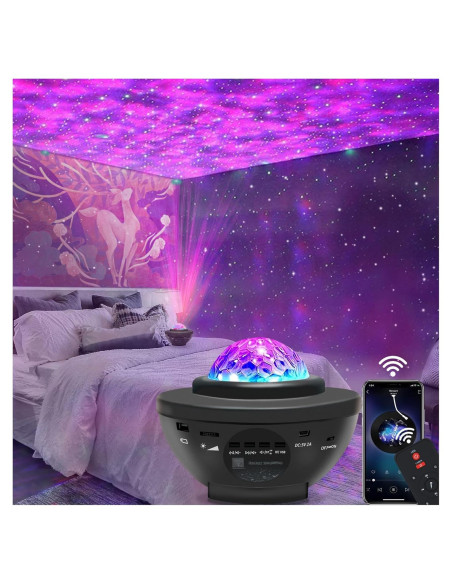 Proyector de Luz Galáctica Easeking con Altavoz Bluetooth 11.9cm