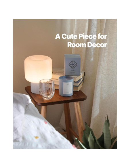 Lámpara de Hongo Magcharm Blanca Recargable 5W LED Regulable