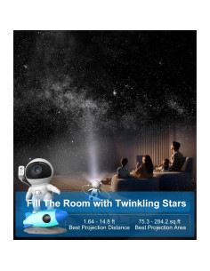 Proyector Galáctico Yiliaw Astronauta 13 en 1 Luz Nocturna 2