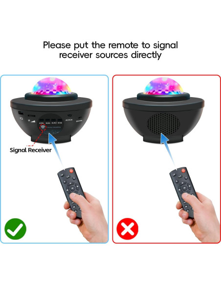 Proyector de Luz Galáctica Easeking con Altavoz Bluetooth 11.9cm