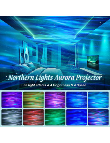 Proyector de Luz Estelar Astronauta FUKOJEY con Control Remoto