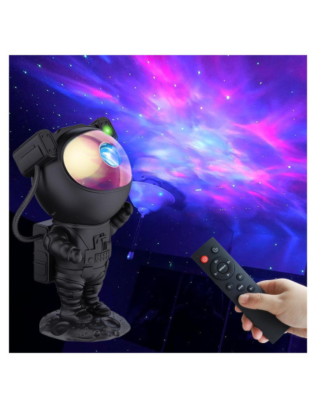 Proyector de Estrellas Astronauta Lonvis 360 Luz LED Noche