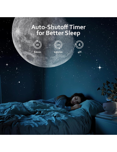 Proyector de Estrellas Galaxy Pro 4K con 3 Diapositivas HD