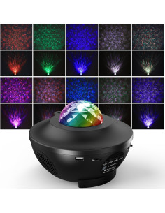 Proyector de Estrellas Itayak con Altavoz Bluetooth y Luz Nocturna 2