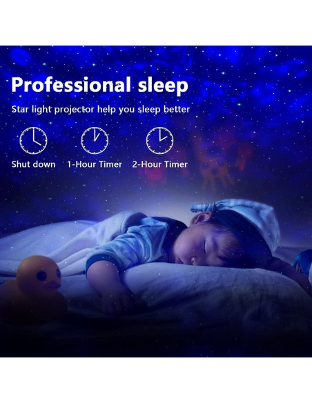 Proyector de Estrellas Itayak con Altavoz Bluetooth y Luz Nocturna