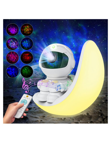 Proyector Galáctico Astronauta Astarama con Sonidos Blancos