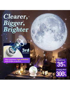 Proyector Planetario ONEFIRE HD 4K con Bluetooth y Música 2