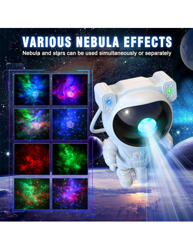 Proyector de Estrellas Joyradia NCI004 Luz Nocturna 360