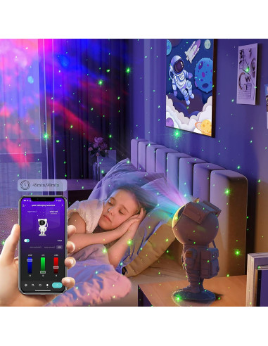 Proyector de Estrellas Joyradia NCI004 Luz Nocturna 360